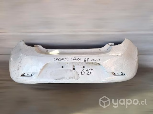 Parachoque trasero chevrolet spark gt 2018-2020