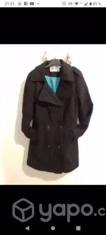 Abrigo Negro de Mujer ( talla M ) - Imagen 3
