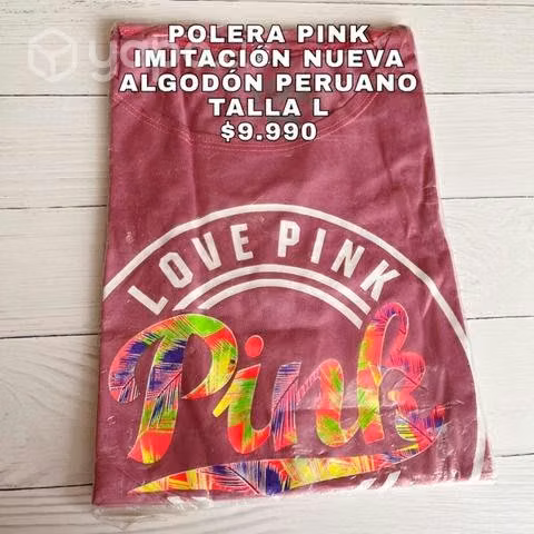Polera PINK talla L
