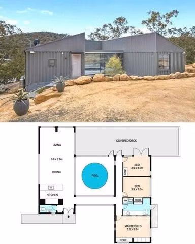 Casa habitacional container