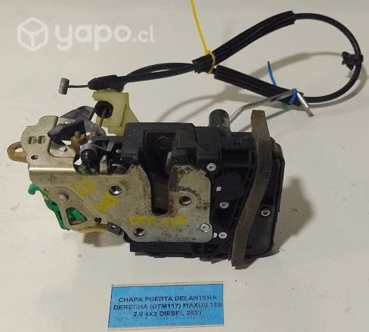 Chapa Puerta Delantera Derecha (DTM117) Maxus T60