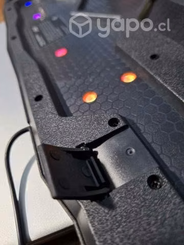 Teclado gamer pbx iluminado