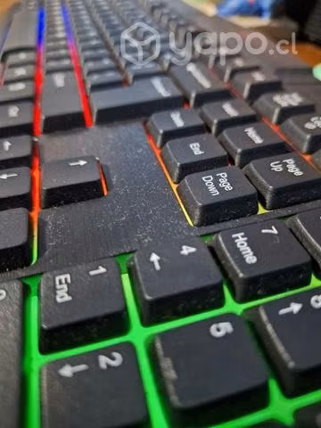 Teclado gamer pbx iluminado
