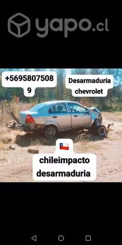 Culata Chevrolet Aveo desarmaduría
