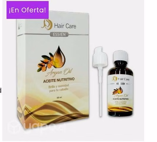 Aceite para cabello aragan