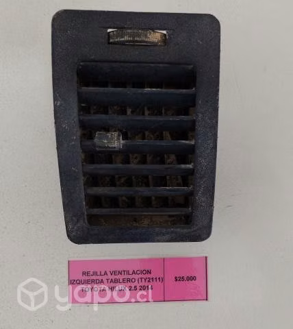 Rejilla Ventilac Izq Tablero (TY2111) Toyota Hilux