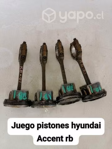 Juego de pistones Hyundai rb