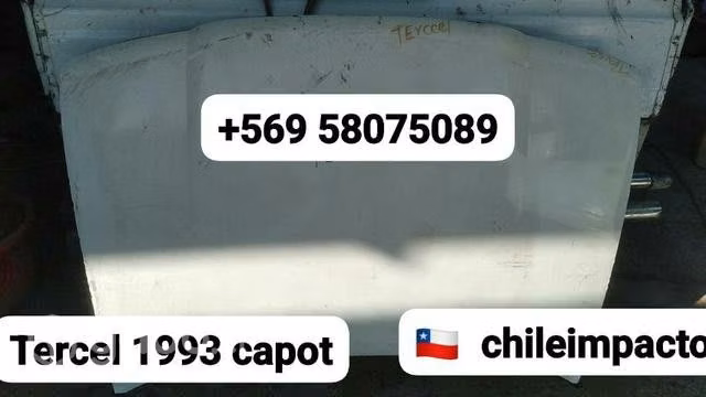 Cqpo tercel año 1993 desarmaduria