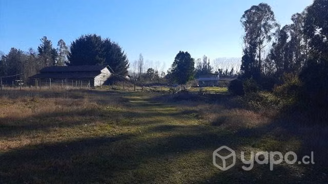 Terreno con cabaña