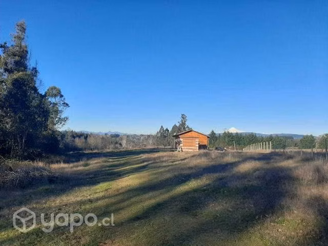 Terreno con cabaña