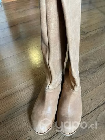 botas color camel número 37 , casi nuevas - Imagen 5