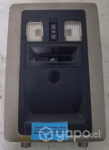Consola Con Farol Techo Dodge Ram 5.7 2014