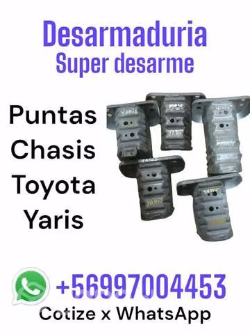 Punta chasis Toyota Yaris