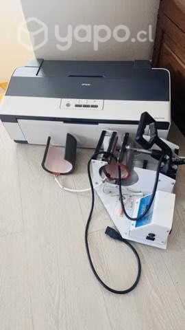 Máquina para estampar tazones e impresora A3+