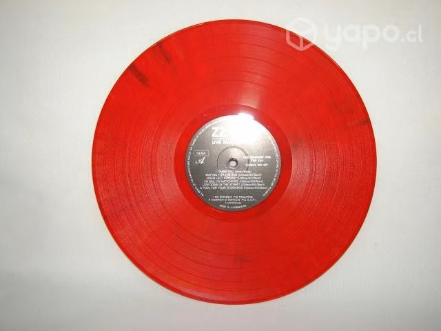 Vinilo Zz Top Live Nationwide 1992 Ed