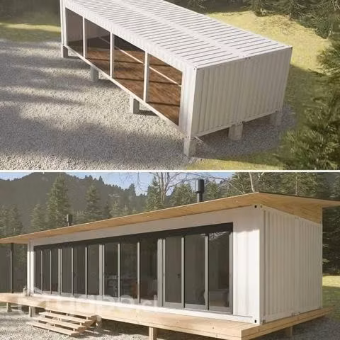 Proyecto container cabañas
