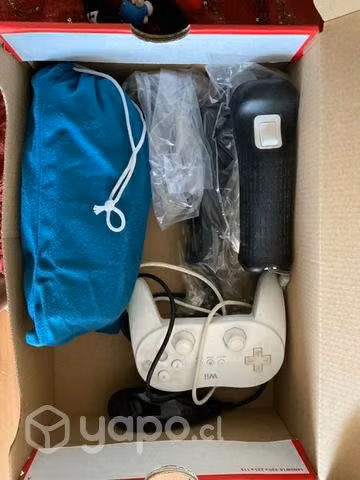 Wii + 12 juegos + 2 controles + Mando pro