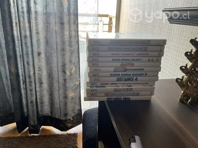 Wii + 12 juegos + 2 controles + Mando pro