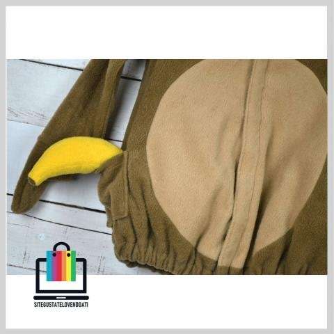 Disfraz de Mono Monito con Banana - Imagen 5