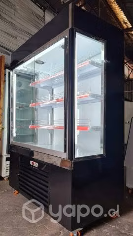 Vitrina mural refrigerada autoservicio, nueva
