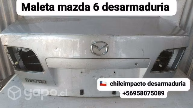 Maleta Mazda 6 desarmaduría