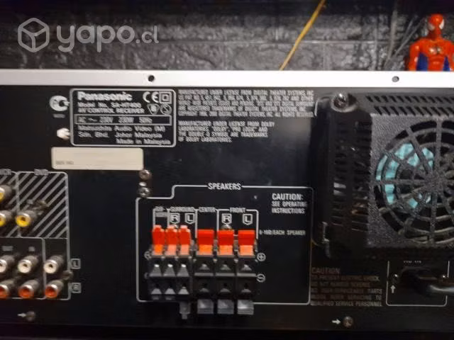 Receiver Panasonic sa-ht400 - Imagen 2