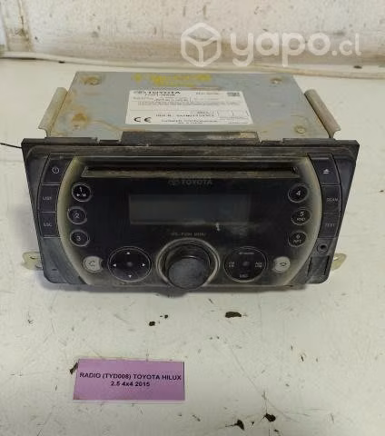 Radio (TYD008) Toyota Hilux 2.5 4x4 2015