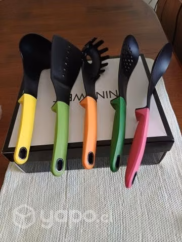 5 utensilios cocina nuebos excelente calidad
