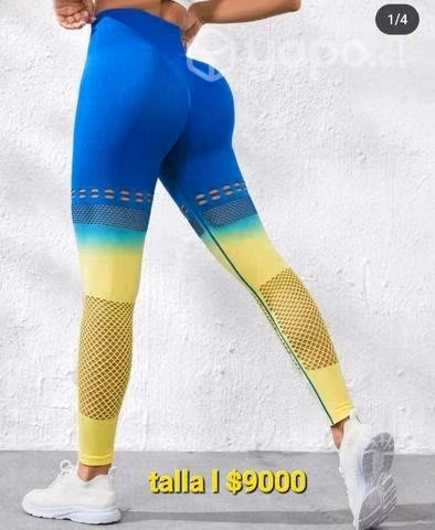Calzas push up amarilla - Imagen 5