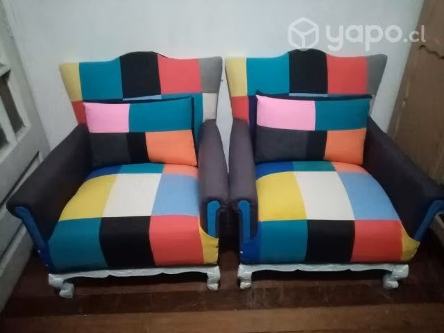 Par de sillones individuales normando