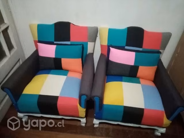 Par de sillones individuales normando