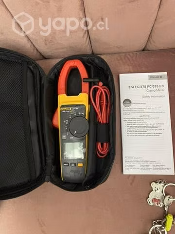 Amperímetro FLUKE, NUEVO 374 FC