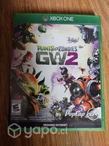 Plantas vs zombies 2 para xbox one perfecto estado