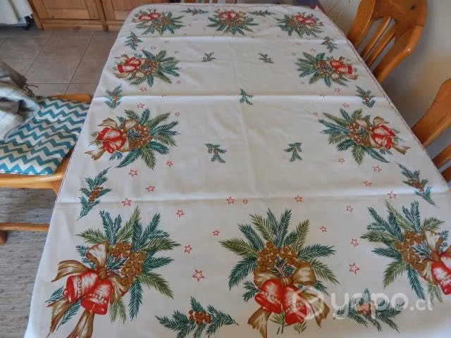 Mantel de Navidad, rectangular, NUEVO 5.000