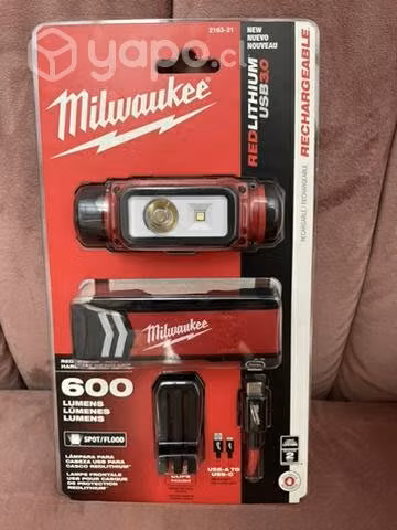 Linterna Milwaukee NUEVA 600 lúmenes