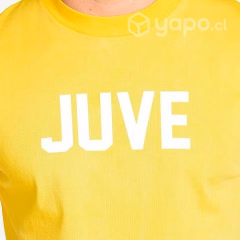 Polera Juventus Efecto Desvanecido Teñida a mano