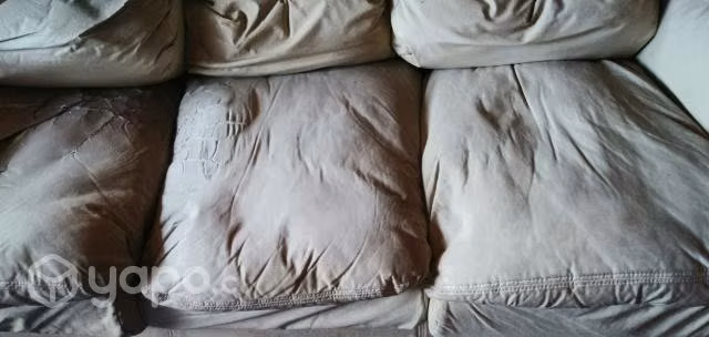 Sofá 3 cuerpos usado - Imagen 2