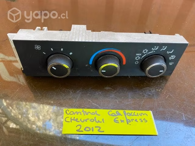 Control calefaccion Chevrolet Express 2012