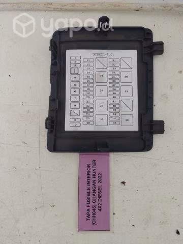 Tapa Fusible Interior (CHH045) Changan Hunter 2022