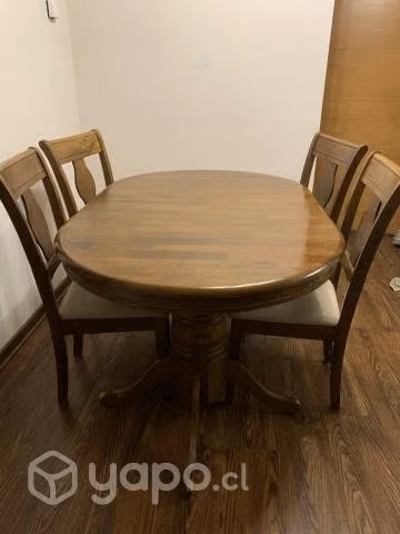 Comedor 6 sillas expandible