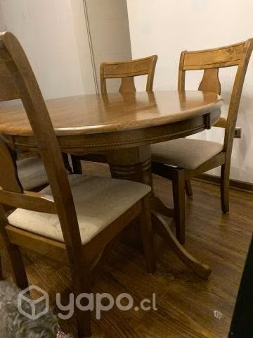 Comedor 6 sillas expandible