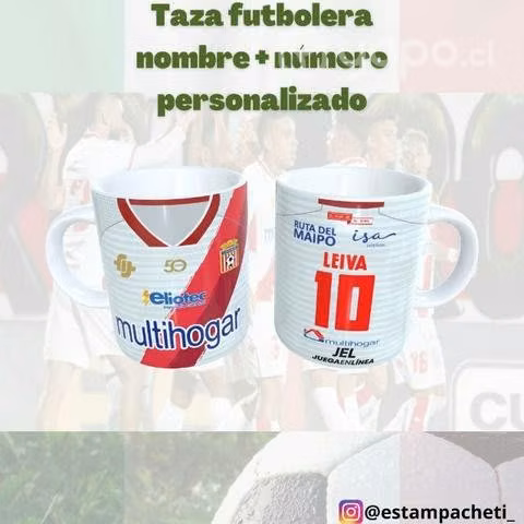 Taza de club deportivo Curicó Unido