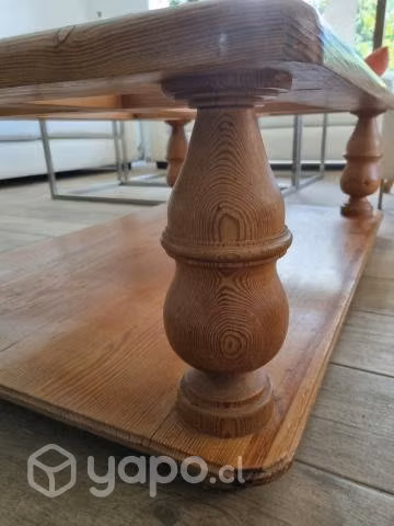 Mesa de Centro de Pino Oregón