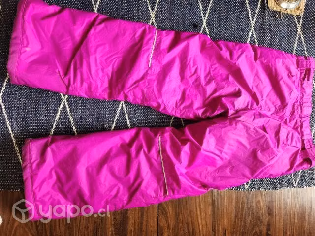 Pantalon nieve talla L morado Columbia ysado