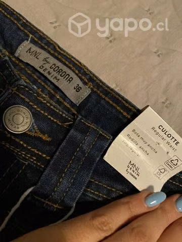 Jeans culotte 36-38 - Imagen 3