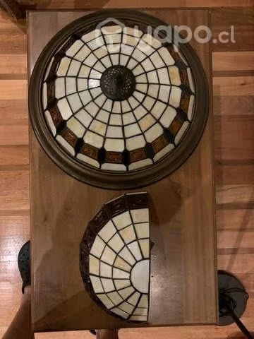 Lámparas vitral estilo Tiffany