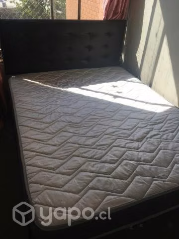 Cama 2p mas respaldar, buen estado