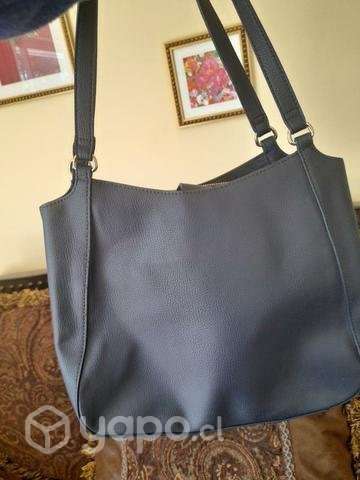 Cartera azul marino tommy - Imagen 2
