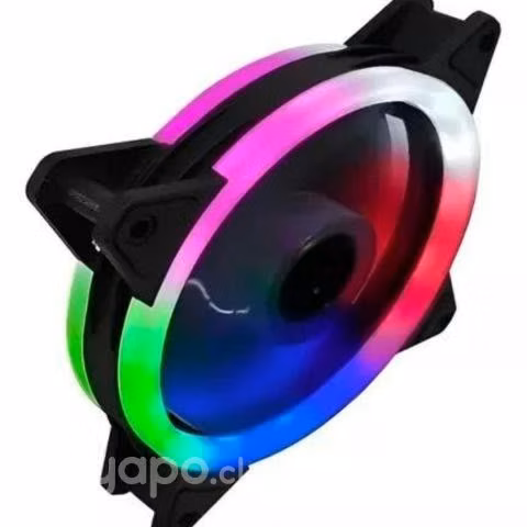 Ventilador fan rgb pc 120 mm coolmoon