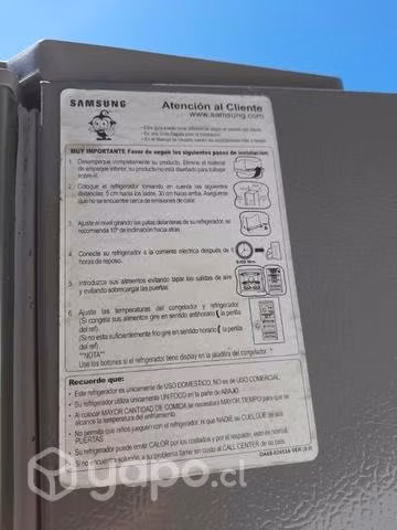 REFRIGERADOR SAMSUNG para REPUESTO
